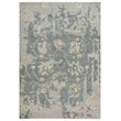 Alora Decor Abby 9' x 12' Traditional Dk. Gray/Blue/Gray Hand Knotted Area Rug