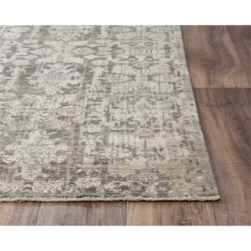 Alora Decor Aurora 9' x 12' Copper/Beige/Copper/Beige Hybrid Area Rug