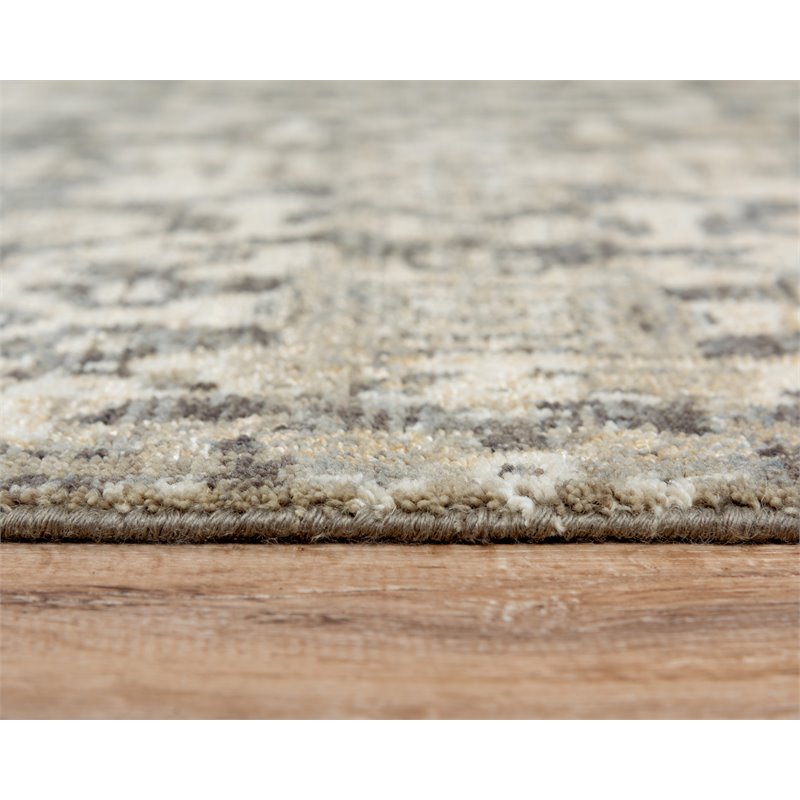 Alora Decor Aurora 9' x 12' Copper/Beige/Copper/Beige Hybrid Area Rug