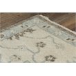 Alora Decor Abby 9' x 12' Traditional Brown/Blue/Brown Hand Knotted Area Rug
