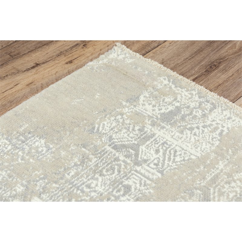 Alora Decor Aurora 5' x 8' Classic/Updated Gray/Taupe Hybrid Area Rug