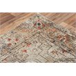 Alora Decor Alure 10' x 13' Classical Green/Beige/Apricot Hybrid Area Rug