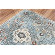 Alora Decor Alure 9' x 12' Classical Blue/Beige/Apricot Hybrid Area Rug