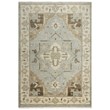 Alora Decor Abby 8' x 10' Traditional Gray/Blue/Brown Hand Knotted Area Rug