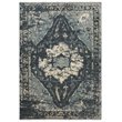 Alora Decor Abby 9' x 12' Traditional Blue/Blue Hand Knotted Area Rug