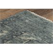 Alora Decor Abby 9' x 12' Traditional Blue/Blue Hand Knotted Area Rug