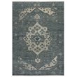 Alora Decor Abby 9' x 12' Traditional Blue/Blue Hand Knotted Area Rug