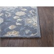 Alora Decor Cascade 5' x 8' Floral Dk Gray/Blue Gray/Tan/Coco/Gray Area Rug