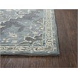 Alora Decor Cascade 5' x 8' Medallion Dk Gray/Blue Gray/Natural/Ivory Area Rug
