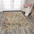 Alora Decor Euphoria 9' x 12' Beige/Brown/Beige/Brown/Rust Hybrid Area Rug