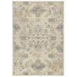 Alora Decor Euphoria 5' x 8' Lt. Beige/Gray/Rust/Blue Hybrid Area Rug