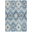 Alora Decor Euphoria 9' x 12' iKat/Geometric Brown/Gray/Rust/Blue Hybrid Rug