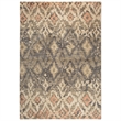 Alora Decor Euphoria 9' x 12' iKat/Geometric Brown/Gray/Rust/Blue Hybrid Rug