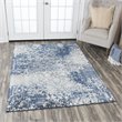 Alora Decor Euphoria 5' x 8' Floral Distress Lt. Gray/Gray/Rust/Blue Hybrid Rug