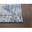 Alora Decor Euphoria 5' x 8' Floral Distress Lt. Gray/Gray/Rust/Blue Hybrid Rug