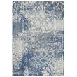 Alora Decor Euphoria 5' x 8' Floral Distress Lt. Gray/Gray/Rust/Blue Hybrid Rug