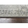 Alora Decor Euphoria 3' x 5' Distress Gray/Gray/Rust/Blue Hybrid Area Rug