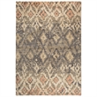 Alora Decor Euphoria 9' x 12' Chevron iKat Lt. Gray/Gray/Rust/Blue Hybrid Rug