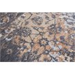 Alora Decor Euphoria 5' x 8' Floral Distress Gray/Gray/Rust/Blue Hybrid Area Rug