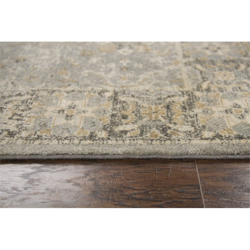 Alora Decor Euphoria 5' x 8' Multi-Color Hybrid Area Rug