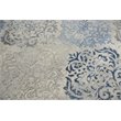 Alora Decor Euphoria 9' x 12' Medallion Lt. Gray/Gray/Rust/Blue Hybrid Area Rug
