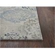 Alora Decor Euphoria 5' x 8' Medallion Lt. Gray/Gray/Rust/Blue Hybrid Area Rug