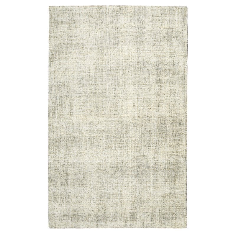 Alora Decor London 5' x 8' Tweed Beige/Gray/Rust/Blue Hand-Tufted Area Rug