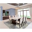Alora Decor Noble 6' x 9' Abstract Brown/Beige/Gray/Rust/Blue Hand Knot Area Rug