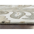 Alora Decor Makalu 3' x 5' Paisley Beige/Natural Hand-Tufted Area Rug
