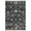Alora Decor Muse 6' x 9' Charcoal/Black/Blue/Red/Yellow Hand Knotted Area Rug