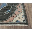 Alora Decor Muse 10' x 14' Charcoal/Gray/Blue/Brown Hand Knotted Area Rug