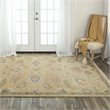 Alora Decor Muse 6' x 9' Beige/Brown/Purple/ Green/ Orange Hand Knotted Area Rug