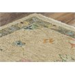 Alora Decor Muse 6' x 9' Beige/Brown/Purple/ Green/ Orange Hand Knotted Area Rug