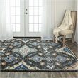 Alora Decor Muse 8' x 10' Charcoal/Gray/Blue/Brown Hand Knotted Area Rug