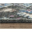 Alora Decor Muse 8' x 10' Charcoal/Gray/Blue/Brown Hand Knotted Area Rug