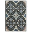 Alora Decor Muse 8' x 10' Charcoal/Gray/Blue/Brown Hand Knotted Area Rug
