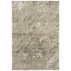 Alora Decor Noble 10' x 14' Abstract Beige/Gray/Rust/Blue Hand Knot Area Rug