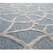 Alora Decor Madison 3' x 5' Trellis Denim/Gray Hand-Tufted Area Rug