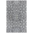 Alora Decor Lavine 5' x 8' Medallion Gray/Lt. Gray/Natural Hand-Tufted Area Rug