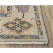 Alora Decor Muse 9' x 12' Gray/Ivory/Gray/Purple/Orange/Blue Hand Knotted Rug