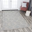 Alora Decor Lavine 8' x 10' Tribal Motif Natural/Natural Hand-Tufted Area Rug