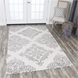 Alora Decor Lavine 8' x 10' Medallion Natural/Taupe Hand-Tufted Area Rug