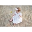 Alora Decor Makalu 5' x 8' Geometric/Solid Gray/Natural Hand-Tufted Area Rug