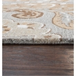 Alora Decor Makalu 8' x 10' Paisley Gray/Natural Hand-Tufted Area Rug