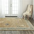 Alora Decor Muse 6' x 9' Taupe/Gray/Brown/Blue/Gray Hand Knotted Area Rug