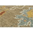 Alora Decor Muse 6' x 9' Taupe/Gray/Brown/Blue/Gray Hand Knotted Area Rug