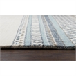 Alora Decor Ryder 5' x 8' Southwest/Tribal Blue/Ivory Hand-Tufted Area Rug