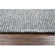 Alora Decor Storm 5' x 8' Tweed Blue/Beige Hand-Tufted Area Rug
