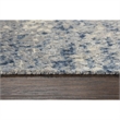 Alora Decor Radiant 8' x 10' Abstract Blue/Ivory/Gray Hybrid Area Rug