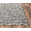 Alora Decor Winston 5' x 8' Speckled Solid Gray/Charcoal/Black Area Rug